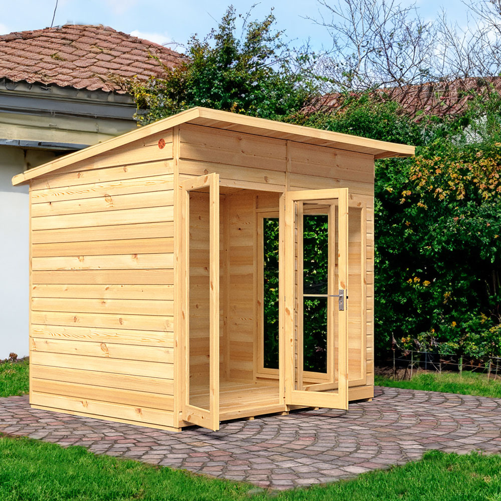 Shire Lela 8 x 6ft Double Door Summerhouse Image 6