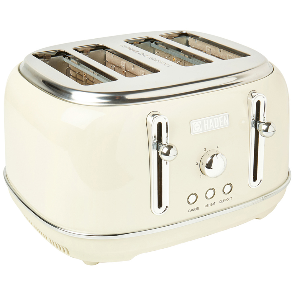 Haden Highclere 197252 Cream 4-Slice Toaster 1630W Image 1