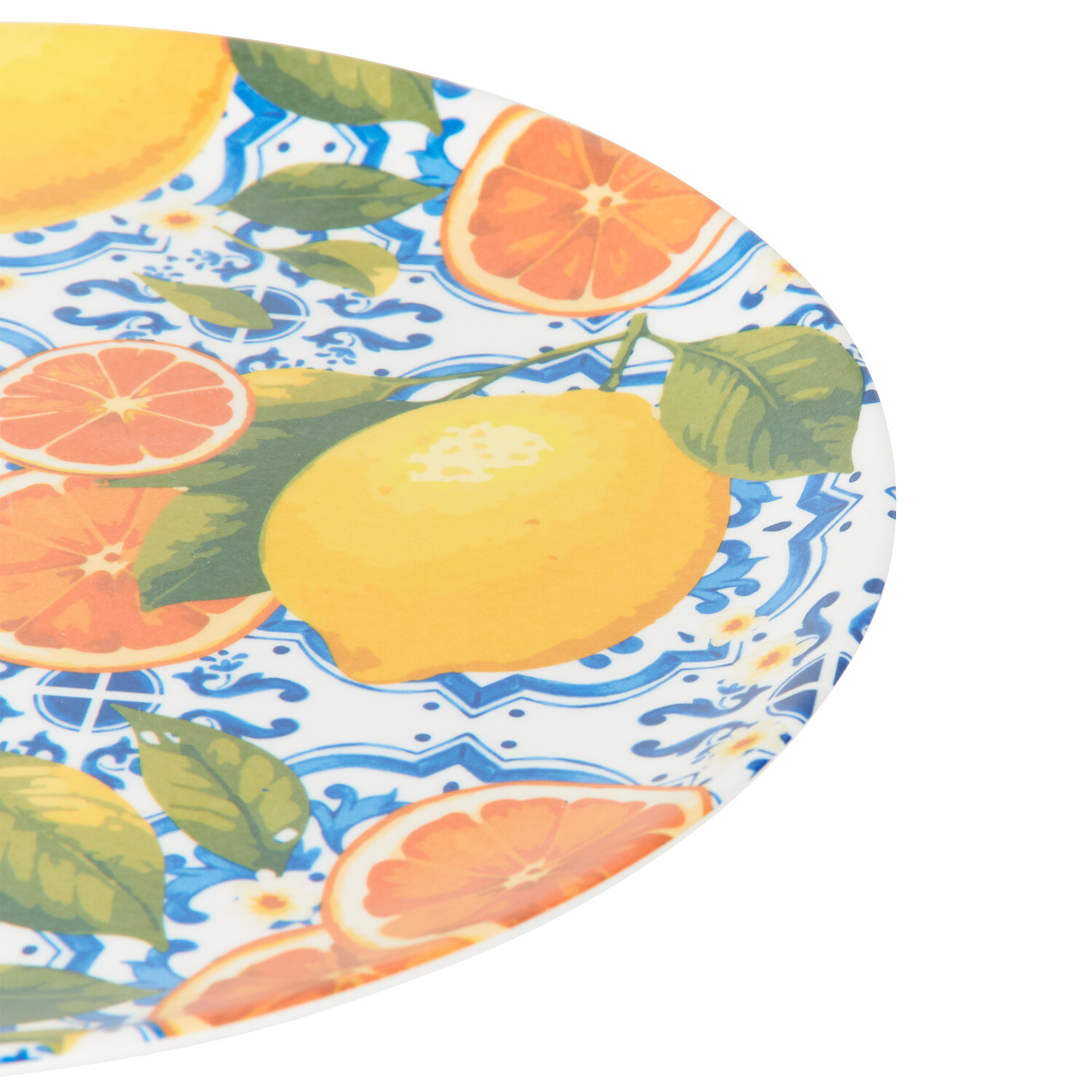 Dolce Vita Melamine Plate Blue / Side Plate Image 4