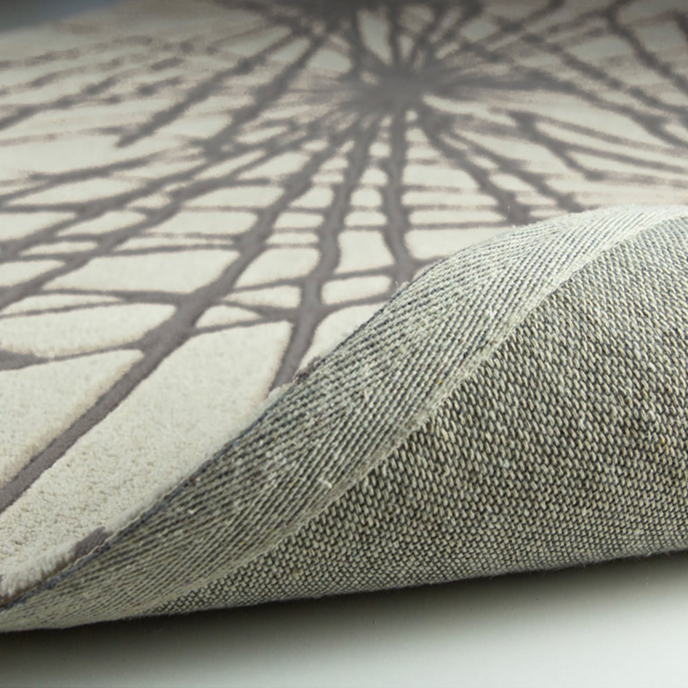 Esselle Home Aura Starburst Natural and Charcoal Rug 200 x 290cm Image 5