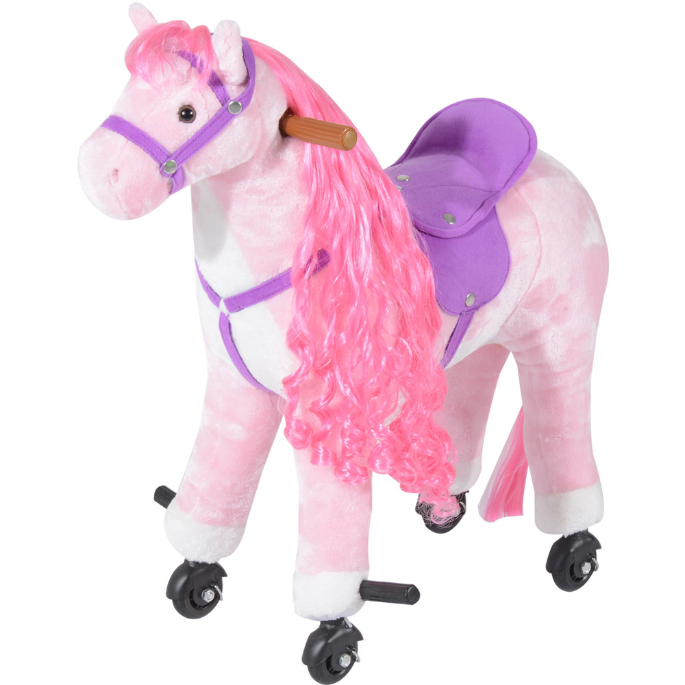 Tommy Toys Walking Horse Pony Toddler Ride On Pink Image 1