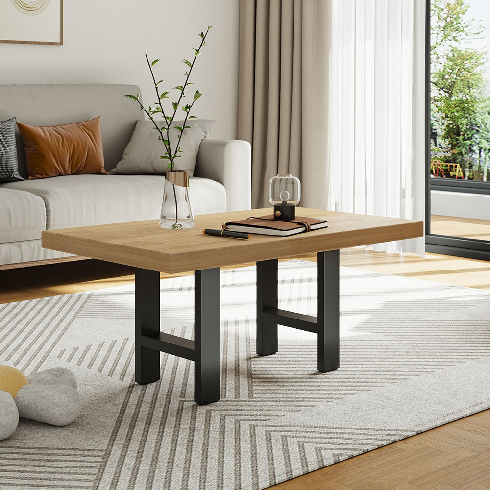 Living and Home Modern Inverted U Shaped Metal Table Leg 30cm 2 Pack Image 2