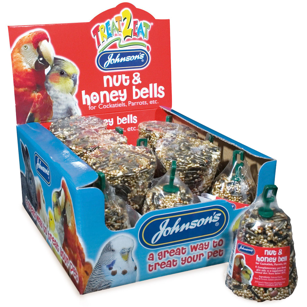 Treat2Eat Nut and Honey Bell Large Bird Image