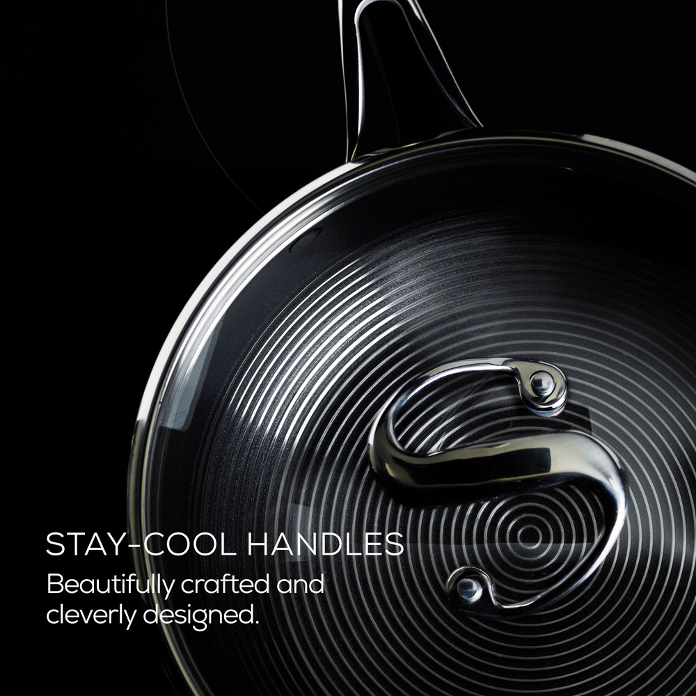 Circulon Steel Shield S Series 24cm Nonstick Stainless Steel Frying Pan with Slotted Turner Image 3