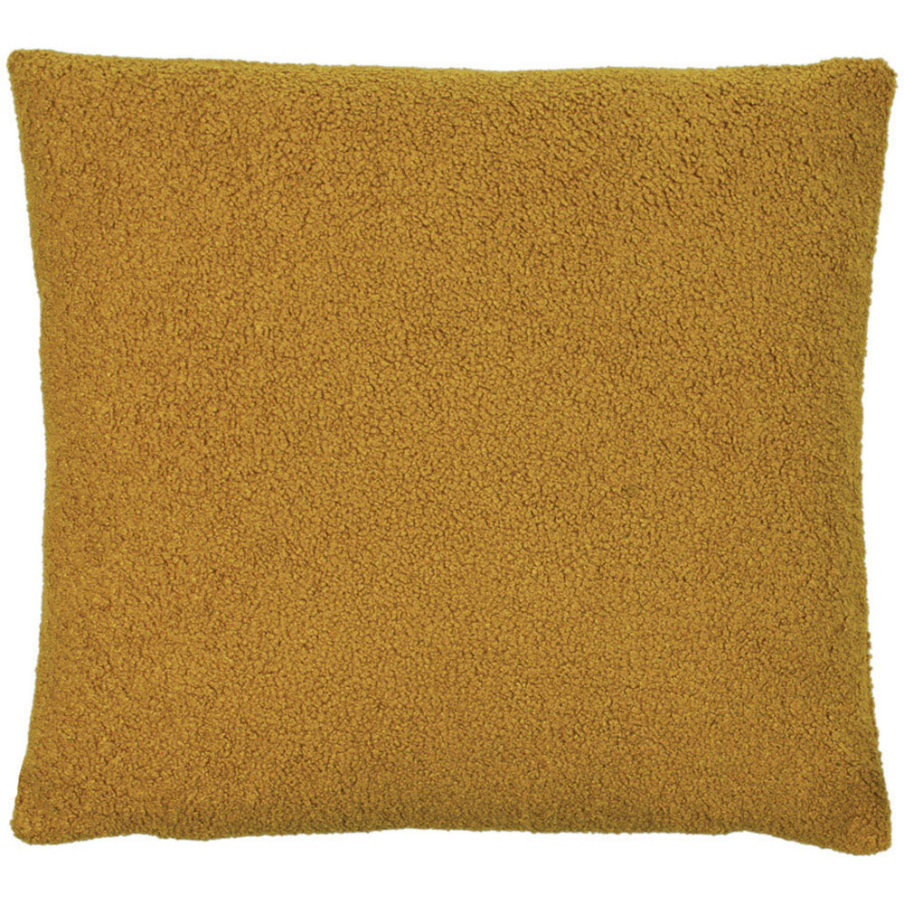 furn. Malham Saffron Fleece Cushion Image 1