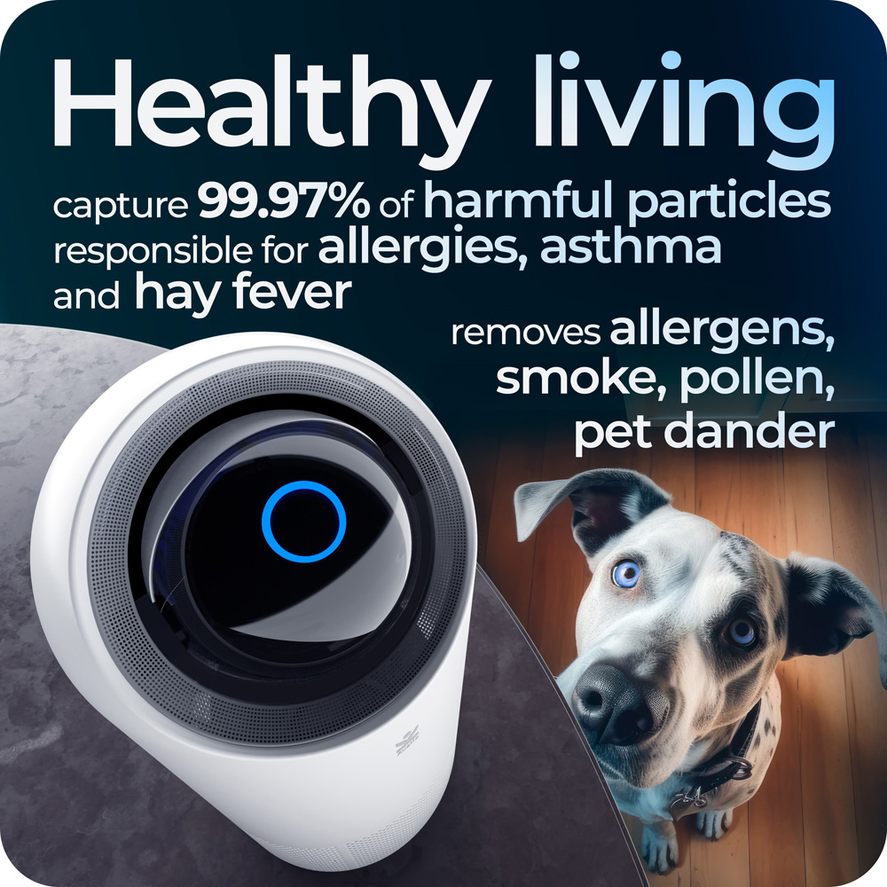 Avalla R-2000 Air Purifier with HEPA Filter Image 2