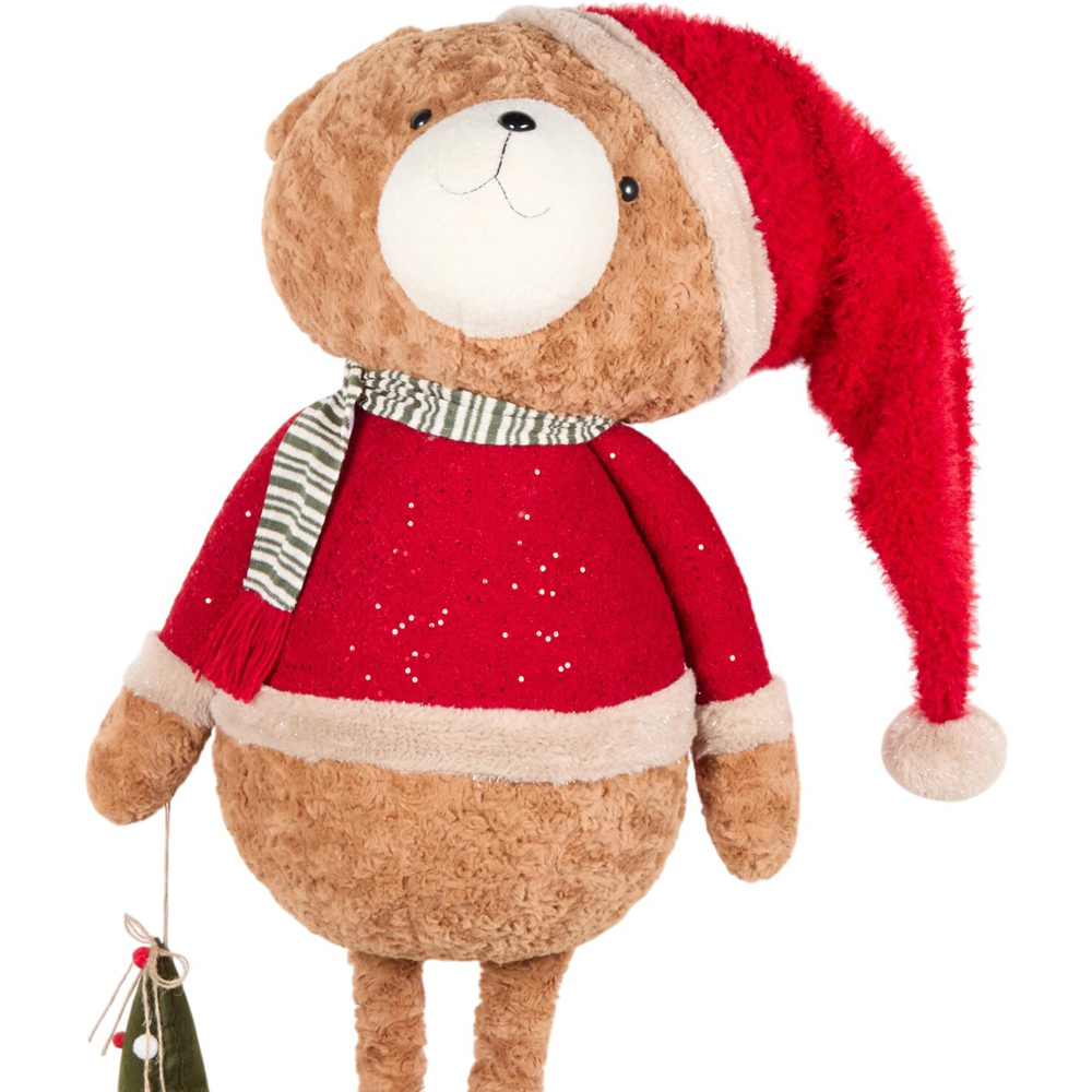 Giant Extendable Christmas Bear Decoration Image 6
