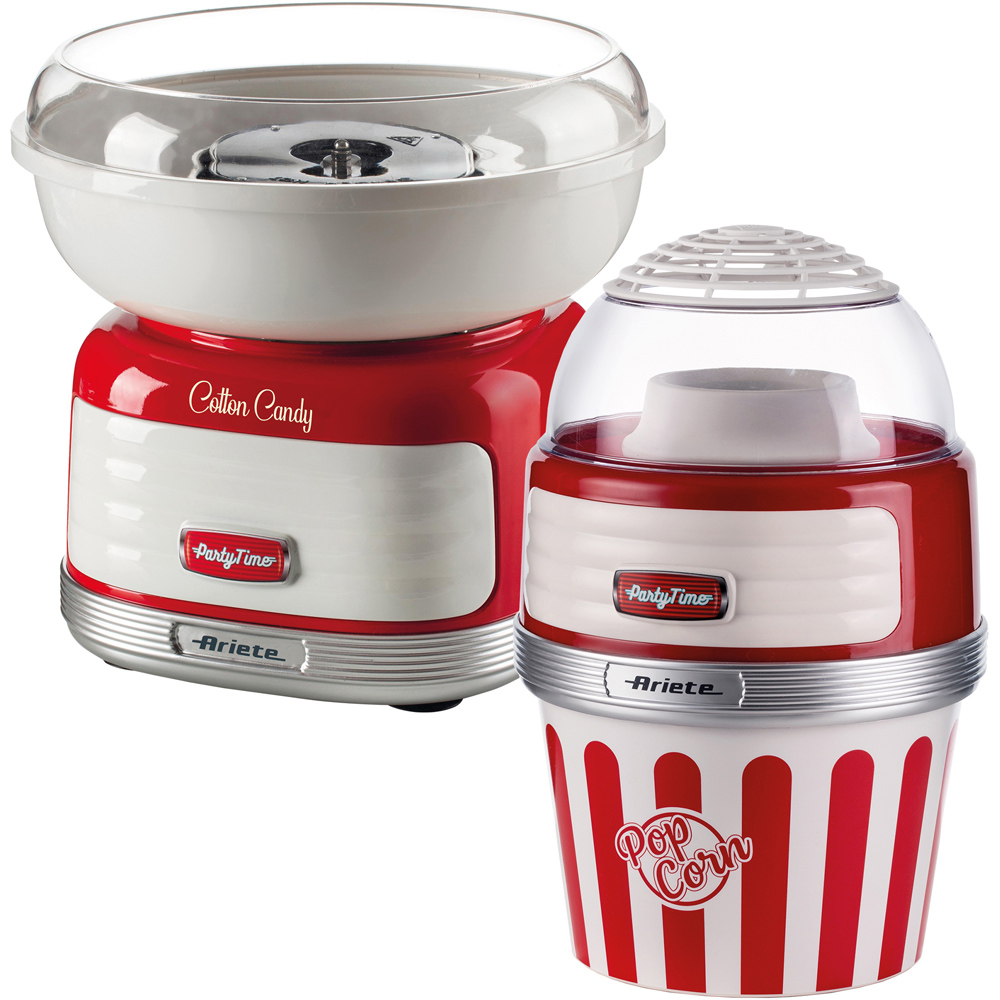 Ariete Party Time Cotton Candy and Pop Corn Maker Set Image 1