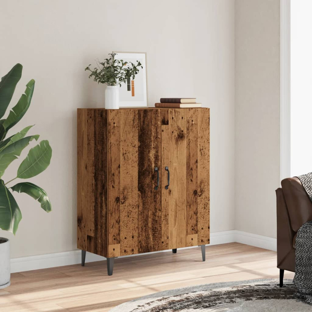 vidaXL 2 Door Old Wood Sideboard Image 9