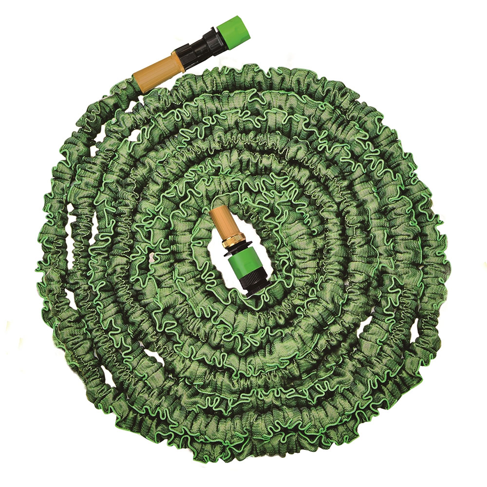 Expandable 50ft Kink Free Hose with Spray Gun Image 1