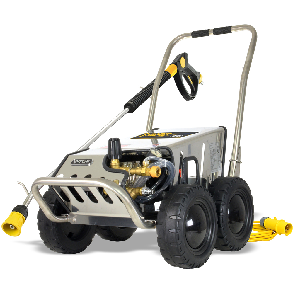 V-TUF Heavy Industrial Mobile Cold Pressure Washer 80Bar Image 1