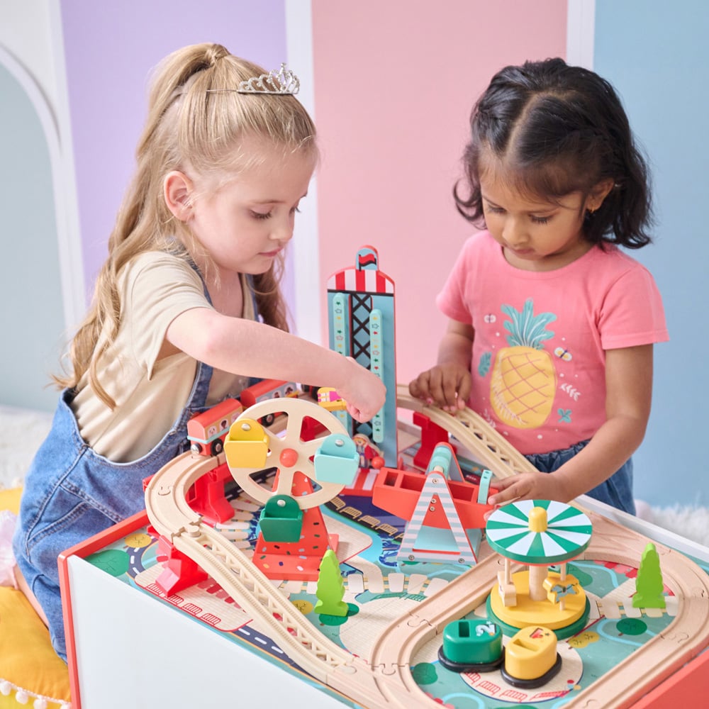 Teamson Kids Multicolour Florida Amusement Park Play Table Image 5