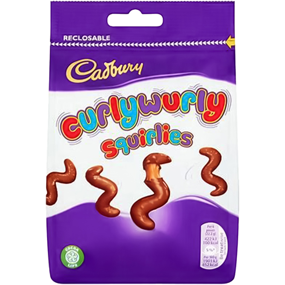 Cadbury Curly Wurly Squirlies 110g Image