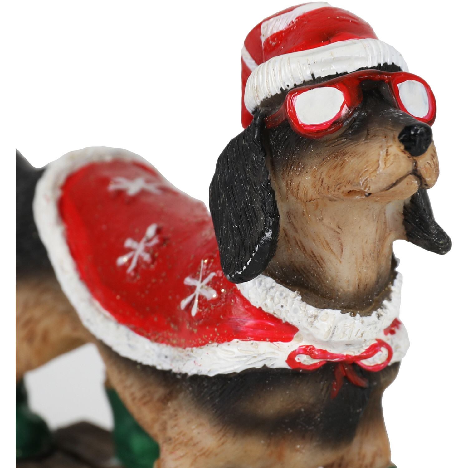 Festive Hanging Dachshund Decoration Image 4