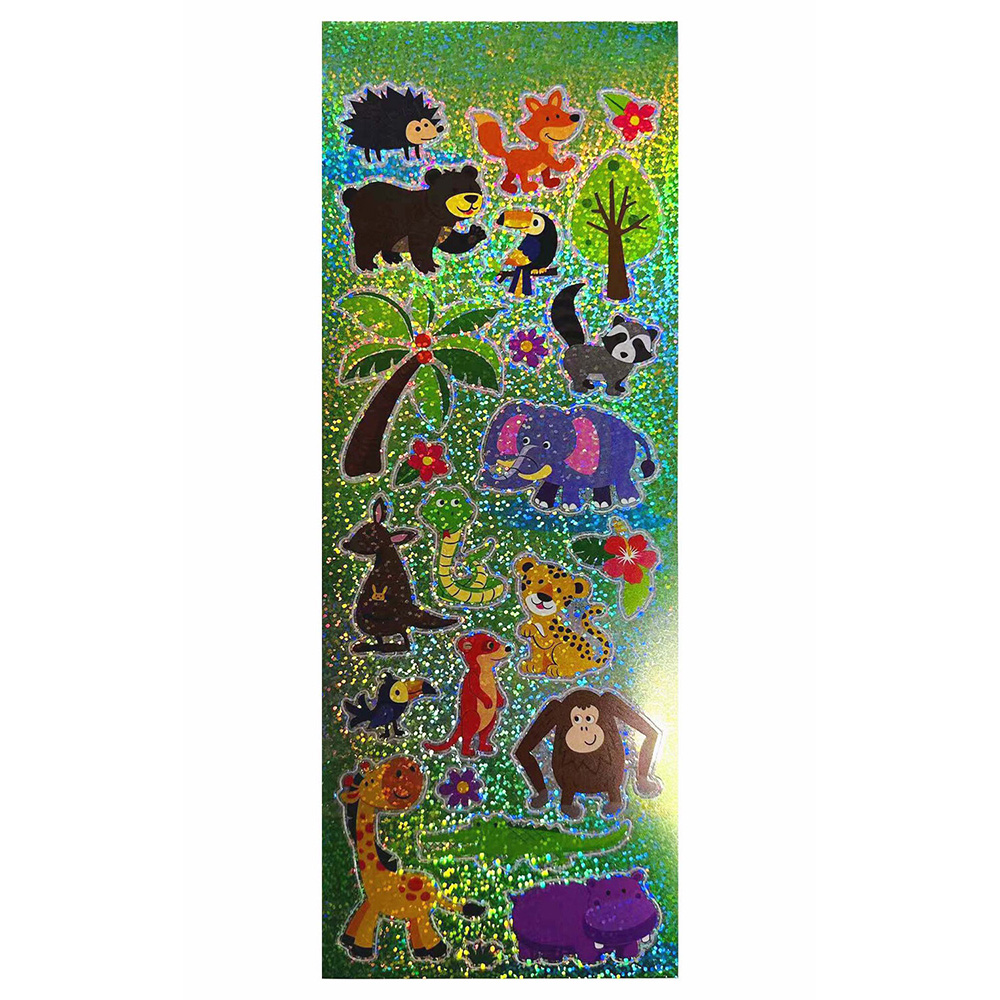 Crafty Club Glitter Stickers - Animals Image 3