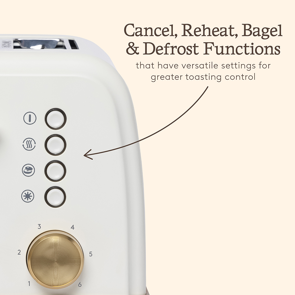 Haden Banbury 214720 Sour Cream 2 Slice Toaster Image 5