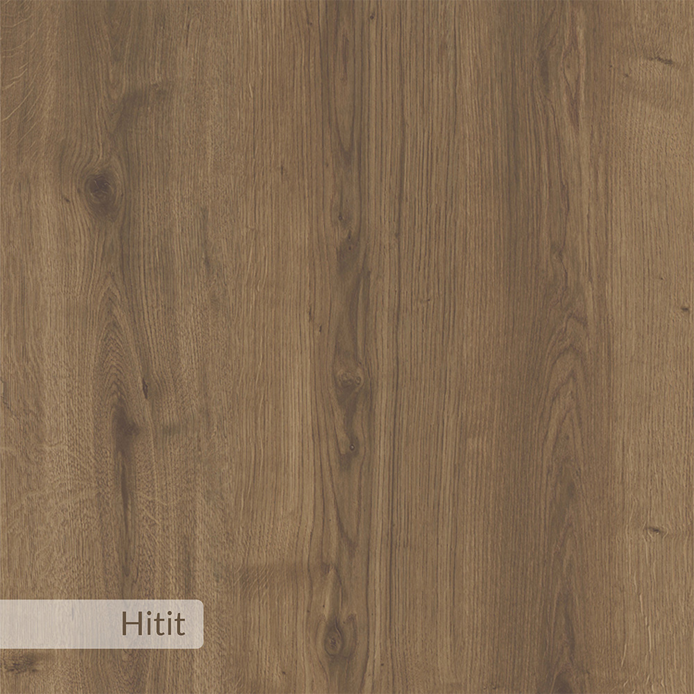 Decortie Colmar 6 Shelf Computer Desk Dark Oak Image 6