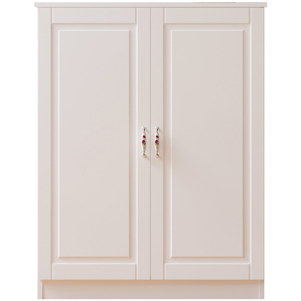 Evu MAISON 2 Doors White Shoe Cabinet Image 2