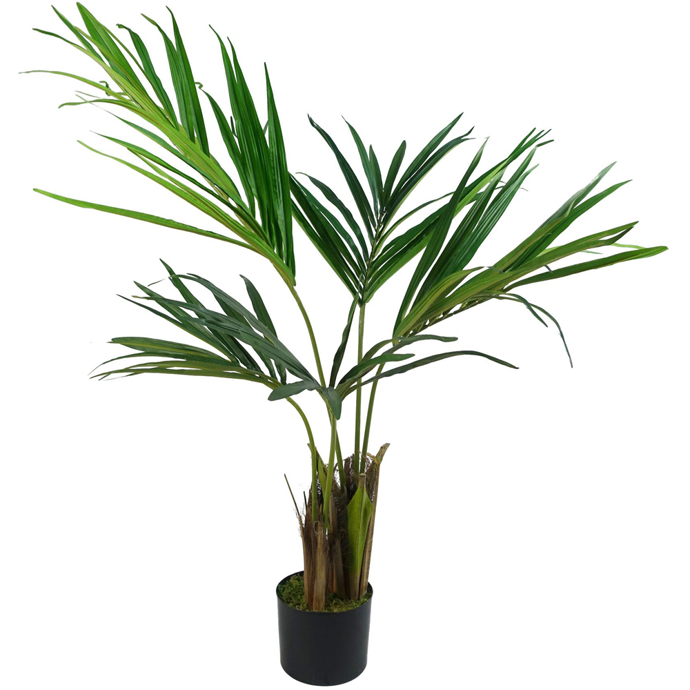 Leaf Kentia Palm Artificial Tree in Pot 4ft Image 1