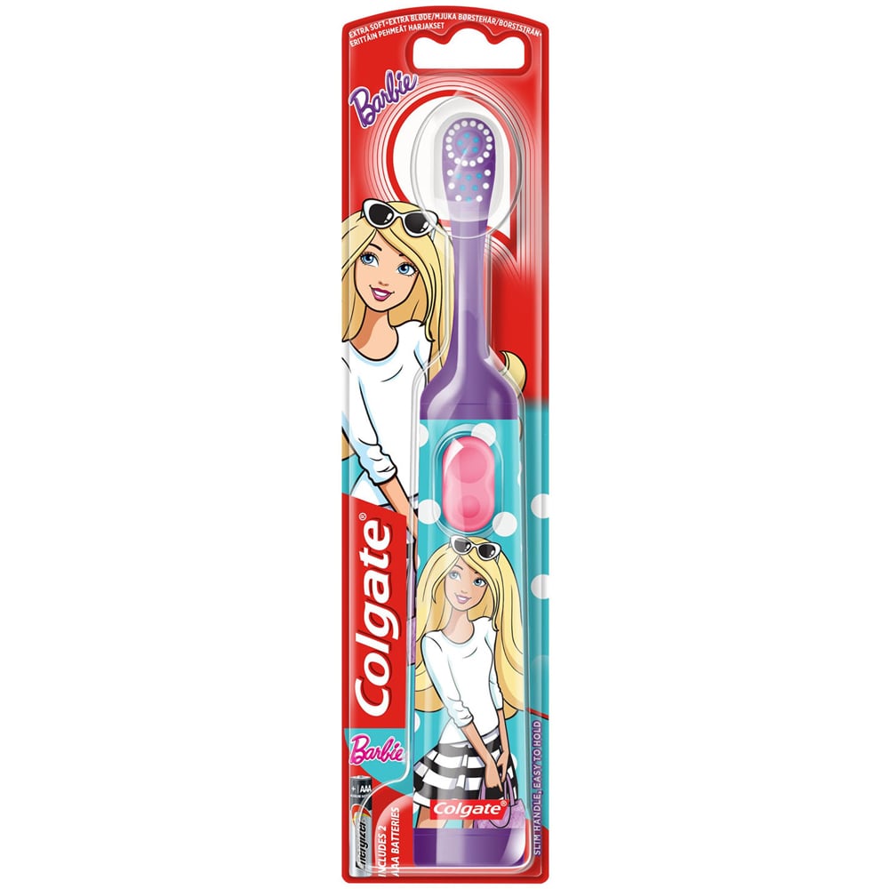 Colgate Barbie Battery Operated Toothbrush Image 1
