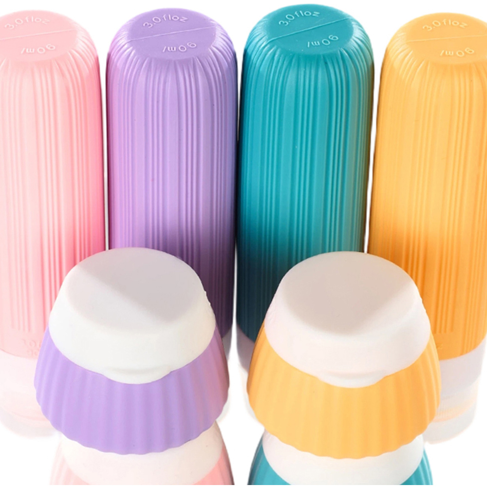 Living and Home 14 Piece Multicolour Travel Bottle Set Image 5