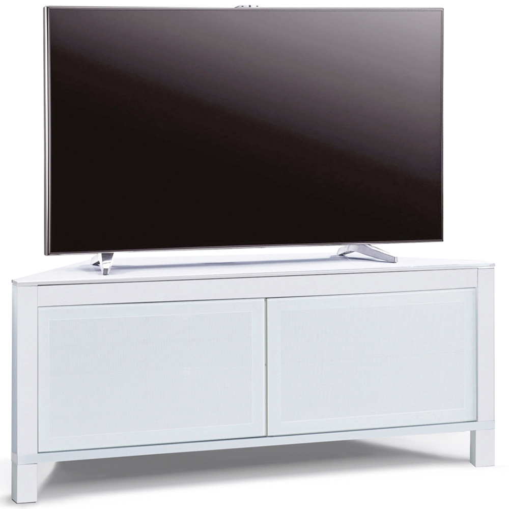 MDA Designs Volans 2 Door White TV Unit Image 4