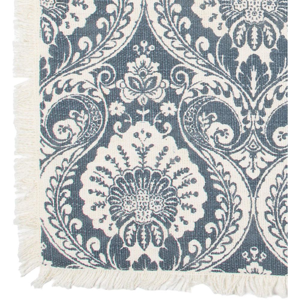 Nadia Printed Cushion Blue Image 4