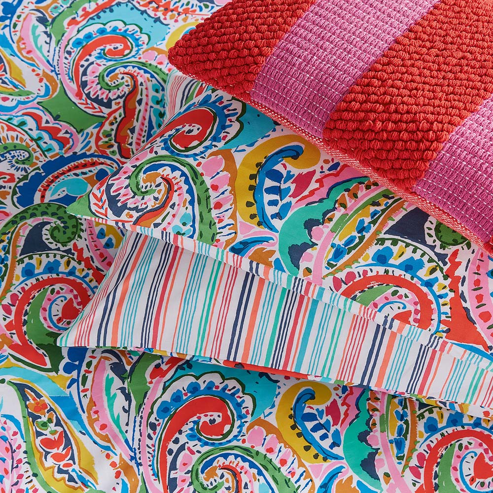 Helena Springfield Penny Super King Size Multicolour Duvet Set Image 4