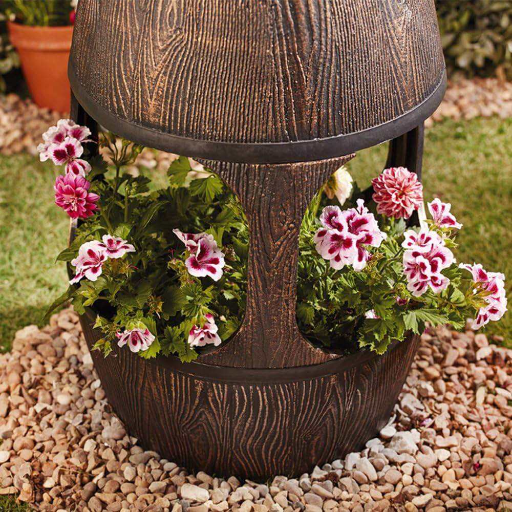 Garden Gear Barrel Fountain Planter Image 3