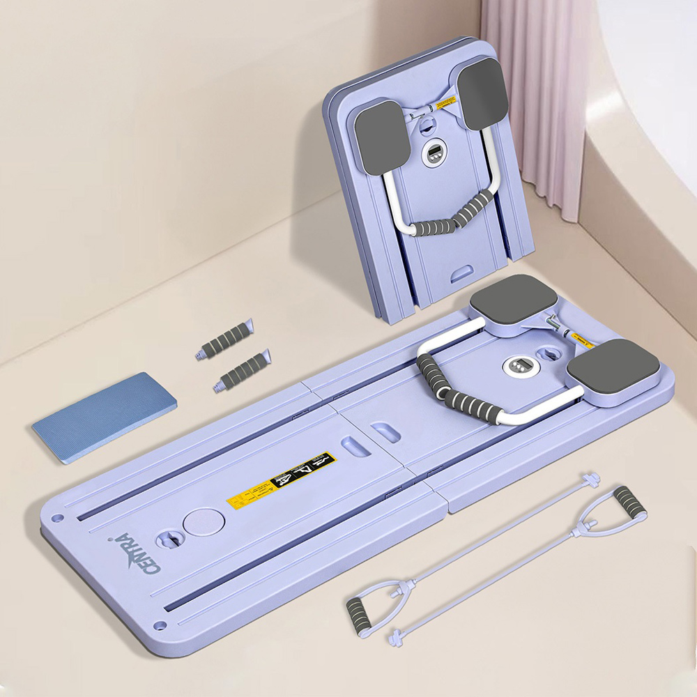 Spector Centra Purple Foldable Pilates Reformer Board Set Image 3