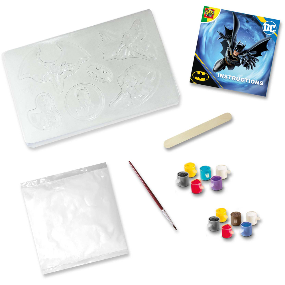 SES Creative DC Batman Plaster Casting and Painting Set Image 2