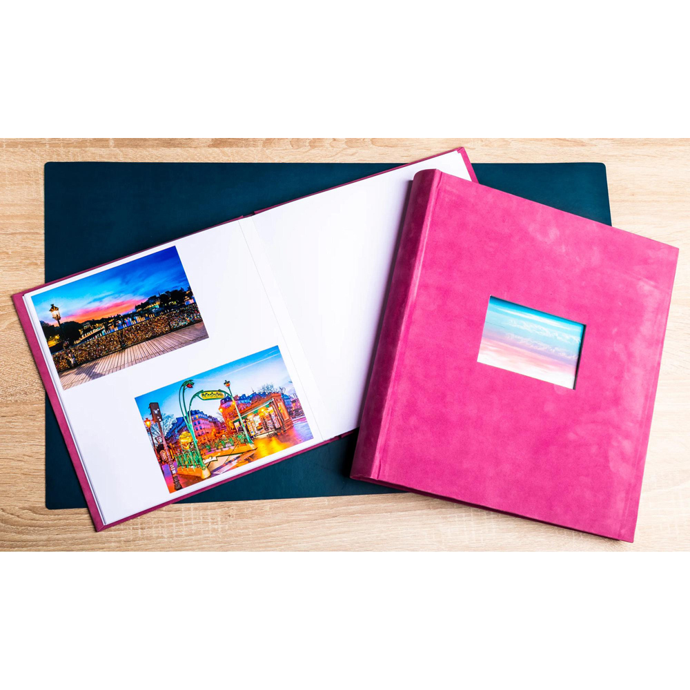 Exacompta Old Pink Photo Album 30 Sheets 150 Photos Image 2