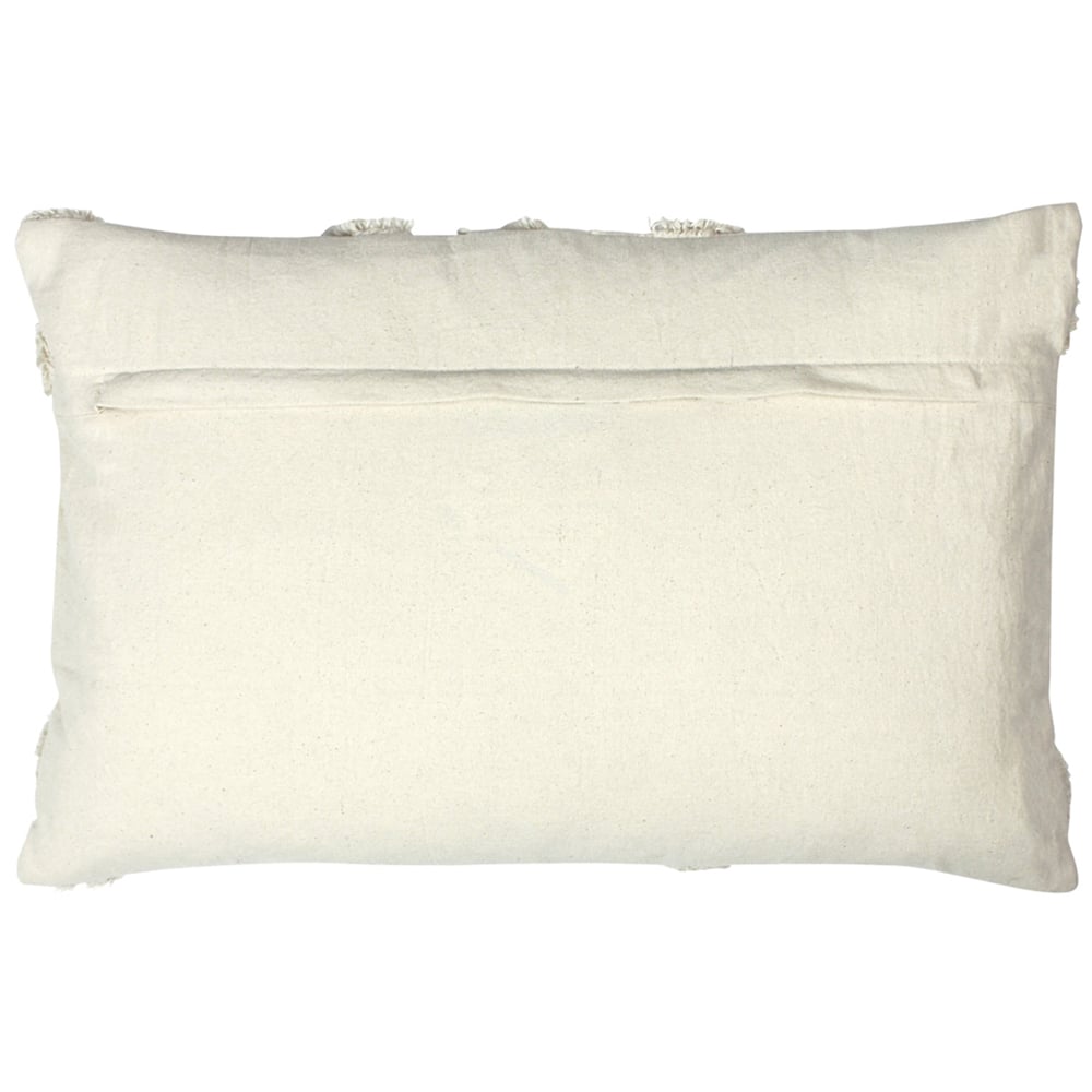 furn. Orson Ecru Tufted Cushion Image 2