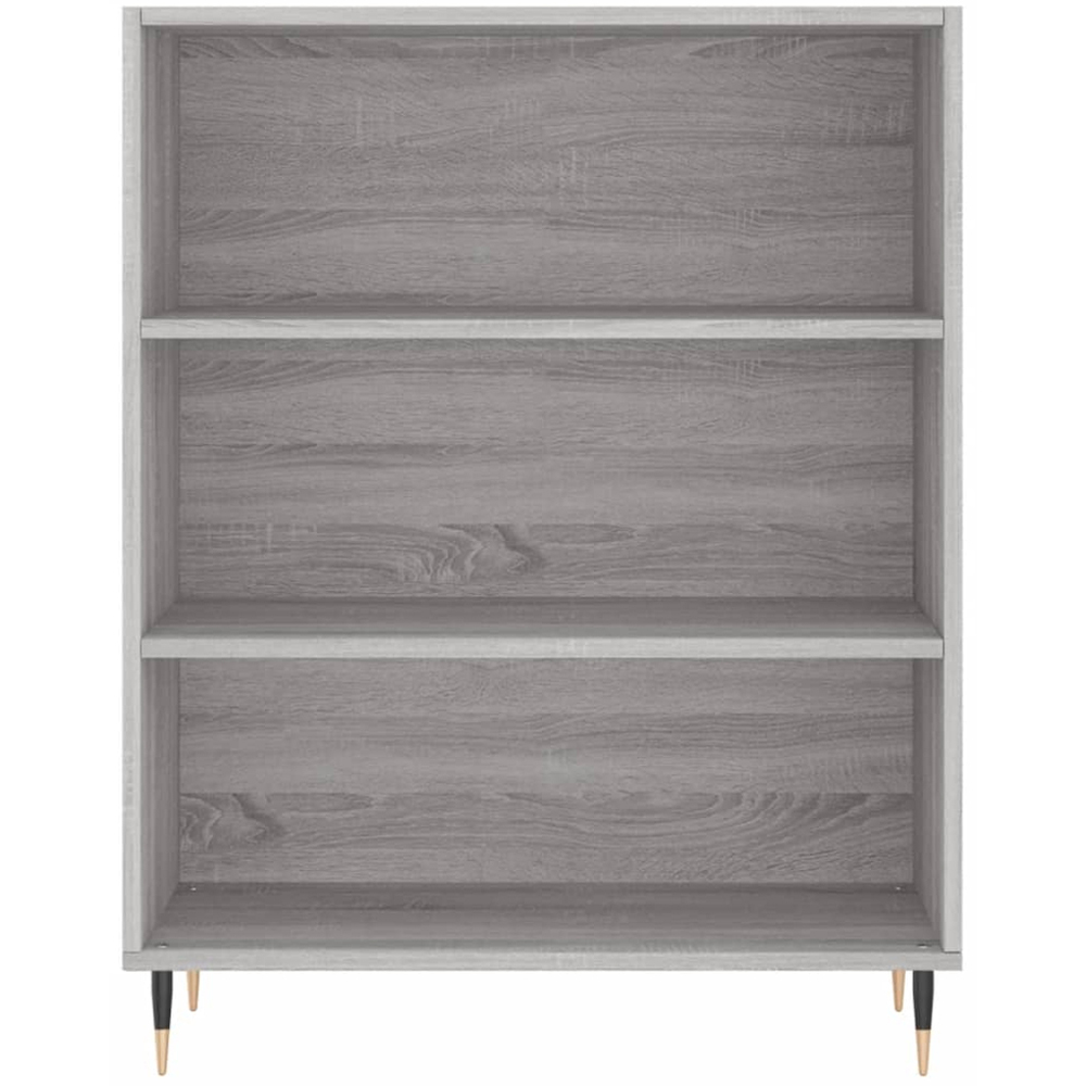 vidaXL 2 Door 3 Shelf Grey Sonoma Highboard Image 7