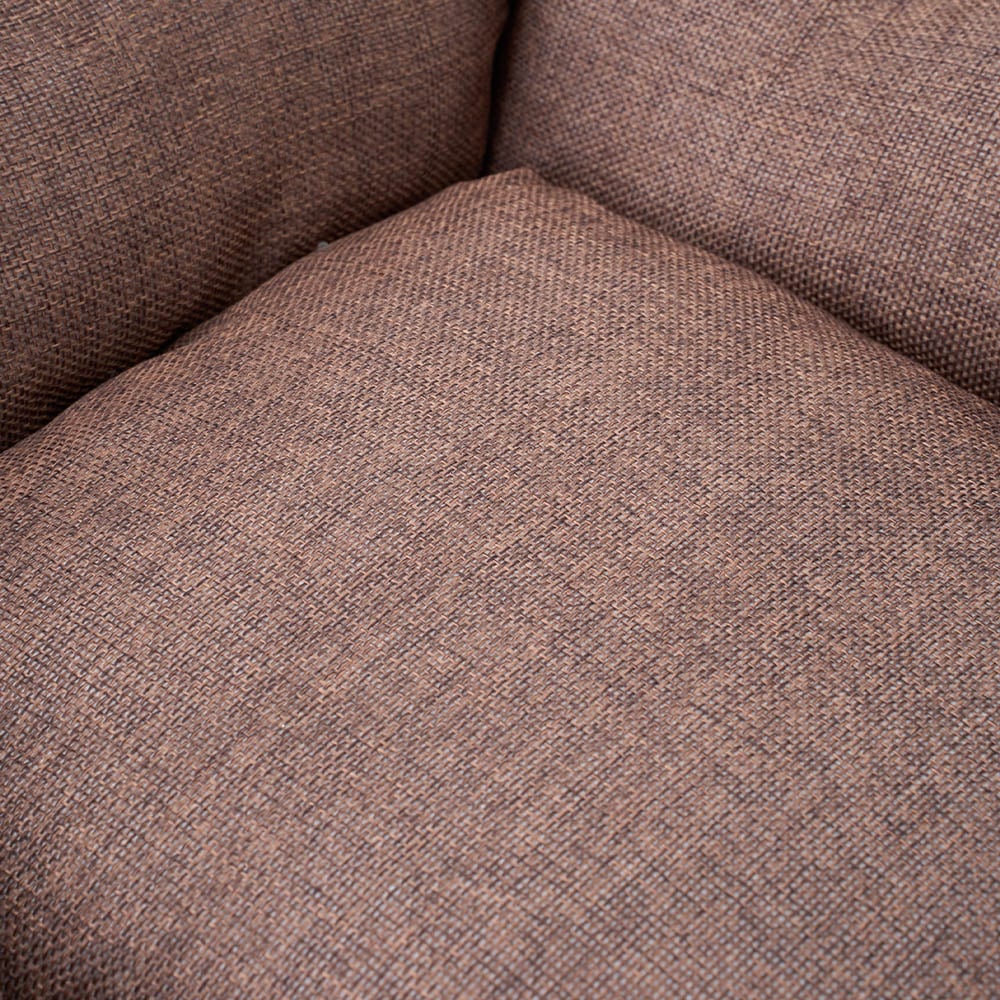 H&O Direct 50cm Plaid Dark Brown Ultra Soft Chenille Dog Bed Image 4