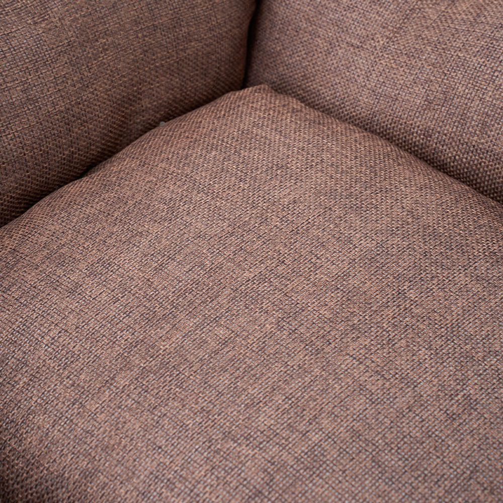 H&O Direct 60cm Plaid Dark Brown Ultra Soft Chenille Dog Bed Image 4