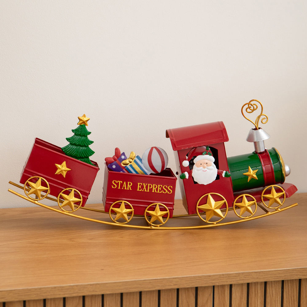 Samuel Alexander All Aboard Santa's Star Express Hand-Painted Christmas Train 43cm Image 5