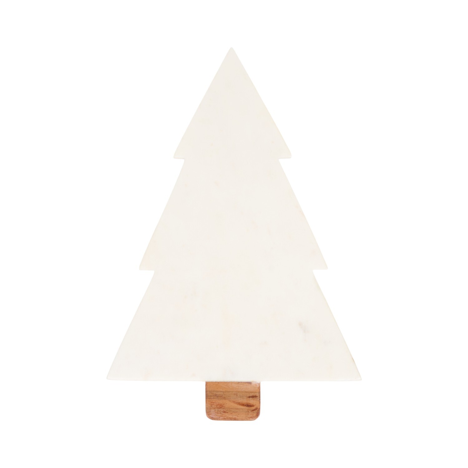 Marble and Wood Christmas Tree Board Image 6