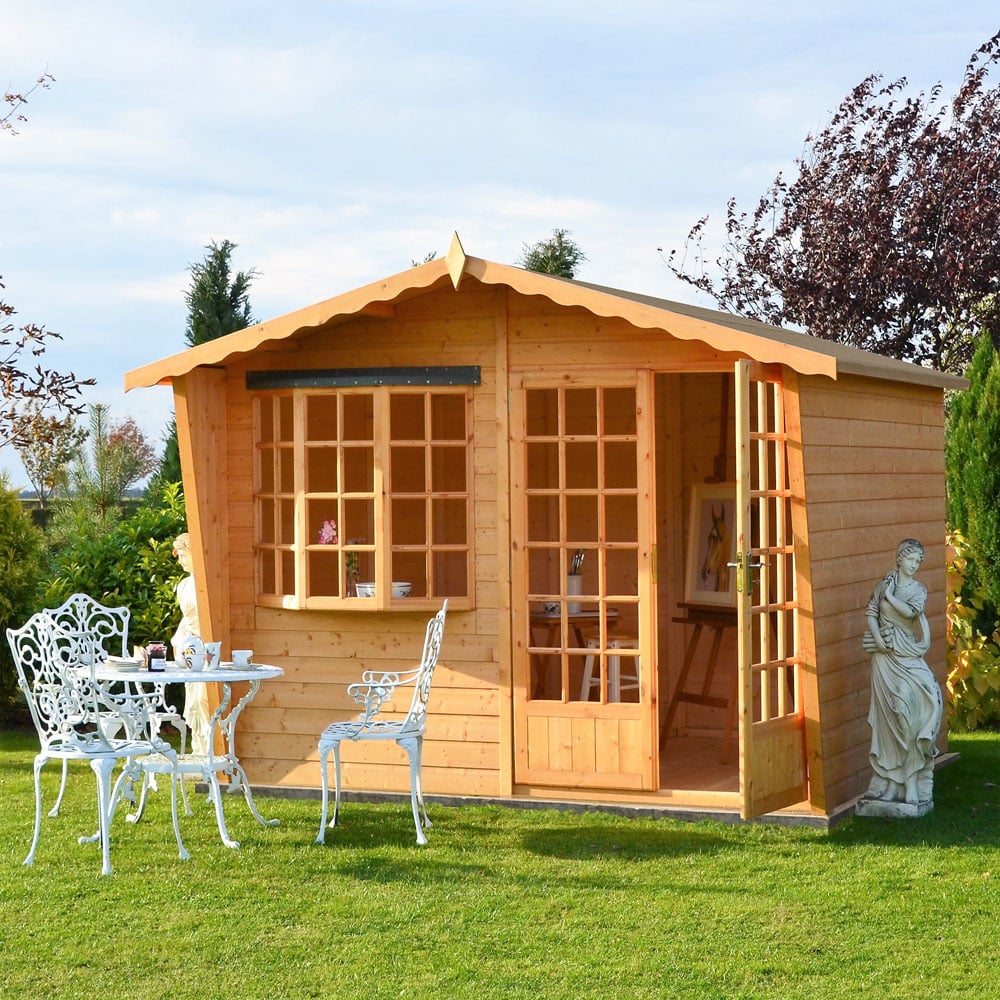 Shire Sandringham 10 x 10 Shiplap Style C Apex Shed Image 2