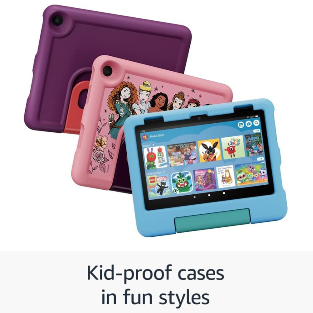 Amazon Fire HD 8 inch 32GB Kids Tablet Pink Disney Princess Image 4