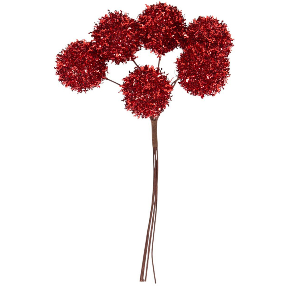 Pack of 6 Mini Pom Poms Image 4