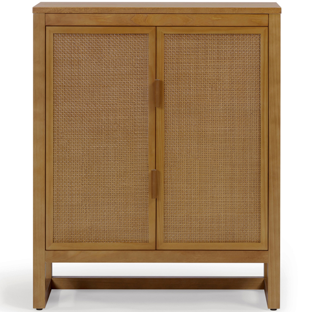 Teamson Home Hatteras 2 Door Natural Accent Cabinet Image 3