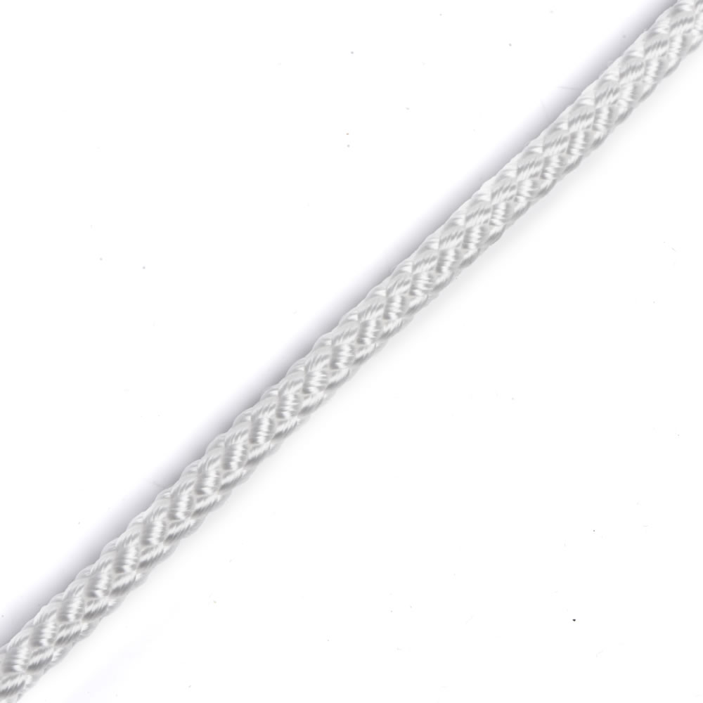 Eliza Tinsley  White Nylon Rope 0.25 x 50 inch Image