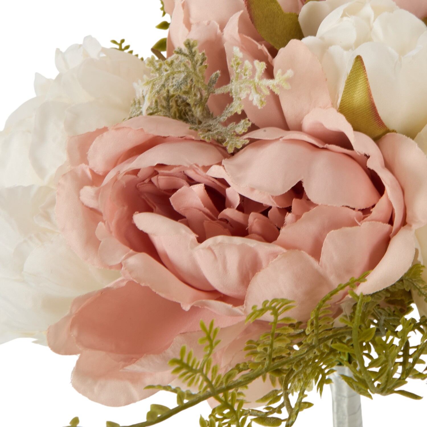 Artificial Peony Bouquet Pink Image 3