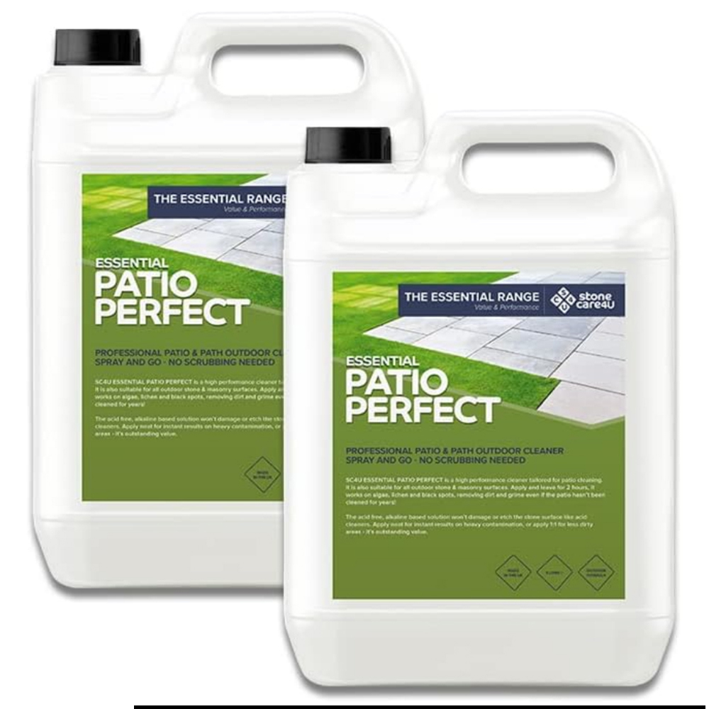 StoneCare4U Essential Patio Perfect Cleaner 5L 2 Pack | Wilko