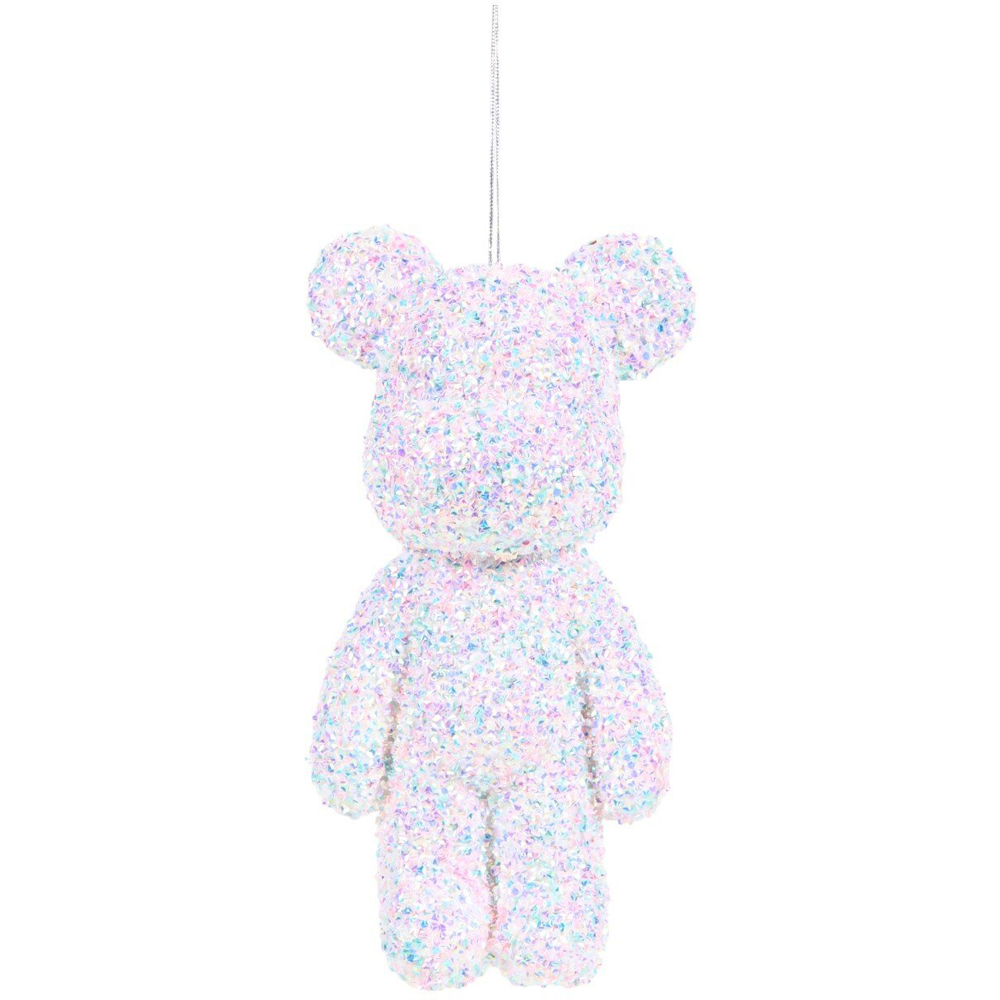 Glitter Bear DecorationMulticolour Image 6