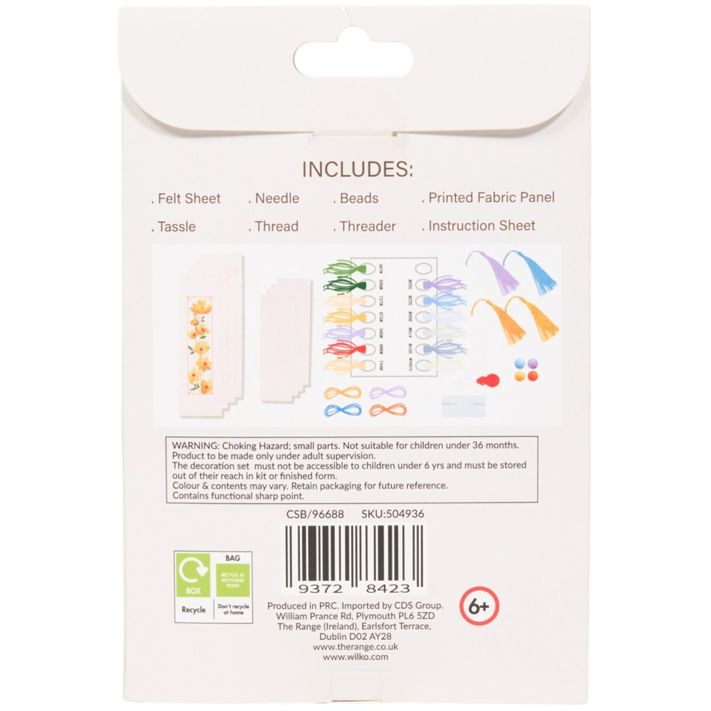 Cross Stitch Bookmark Kit Image 4