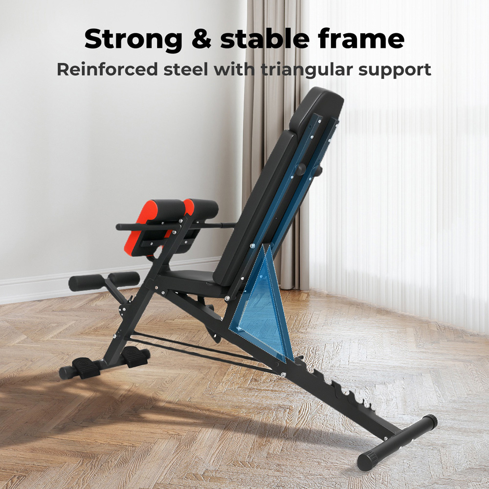 Spector Centra Black Adjustable Weight Bench 300kg Image 6