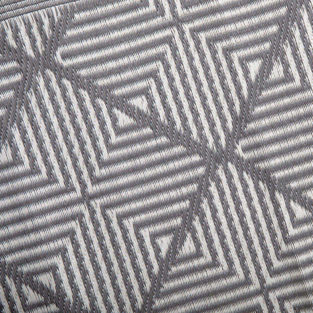 Samuel Alexander Alexandria Grey Alfresco Patio Rug Mat 1.5 x 2.1m Image 7