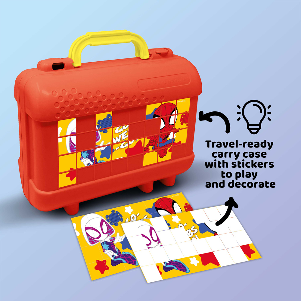Multiprint Disney Junior Marvel Spidey and Friends Kids Travel Colouring and Stamp Set Image 4